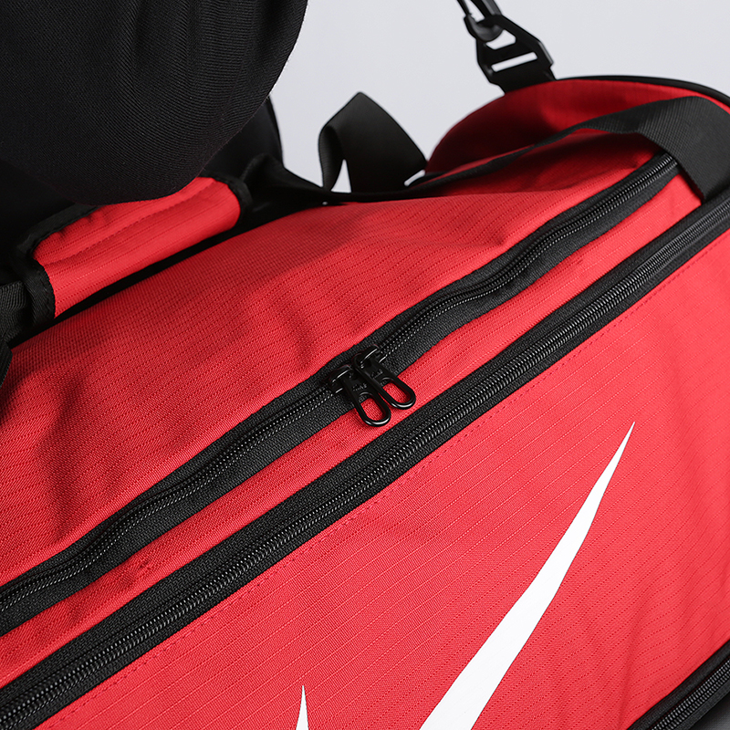  красная сумка Nike Brasilia Training Duffel Bag 60L BA5955-657 - цена, описание, фото 3